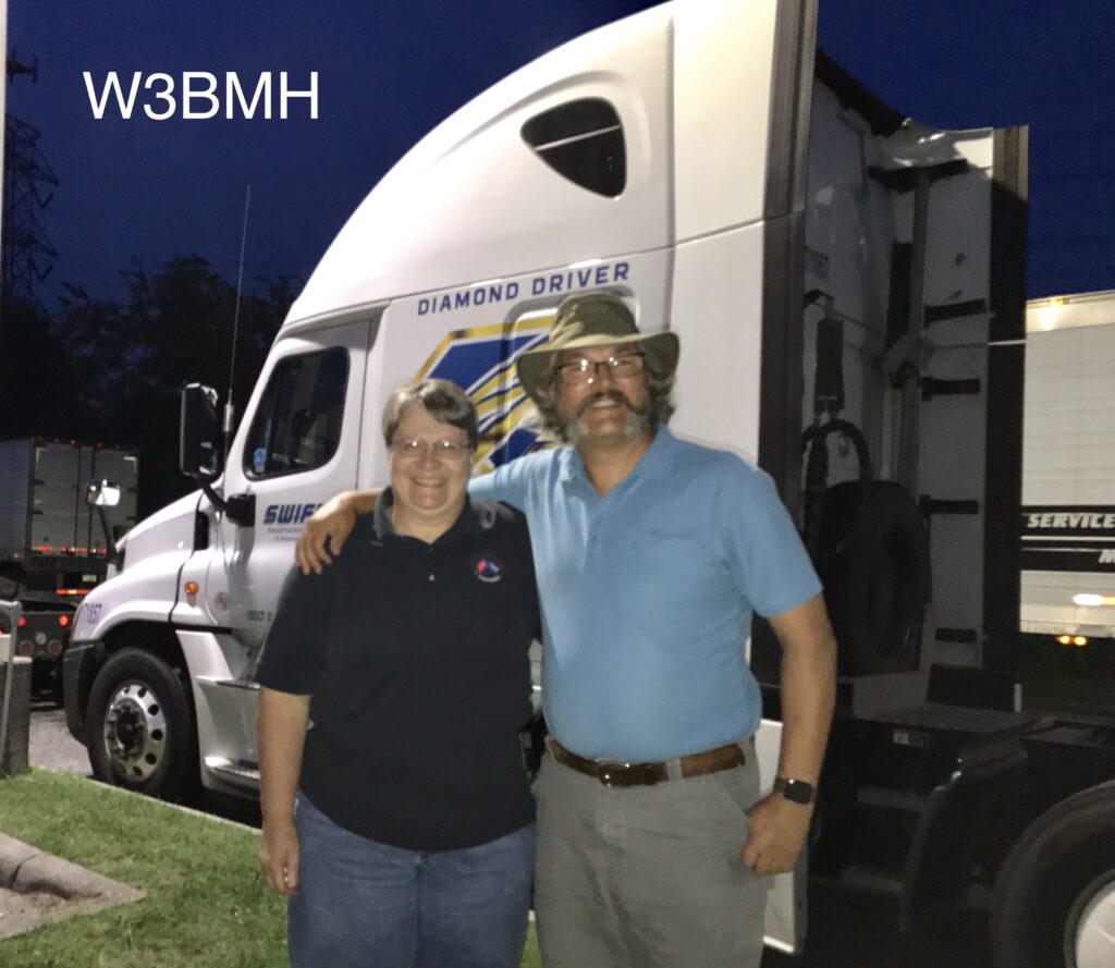 Bill with…Judy in Suffolk,VA. 2017