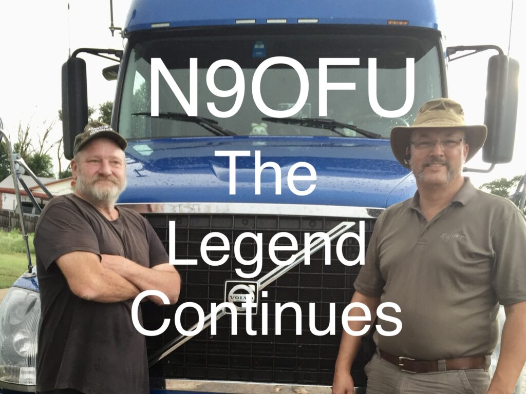 Bill with the original N9OFU Paul in Lubbock,TX 2015